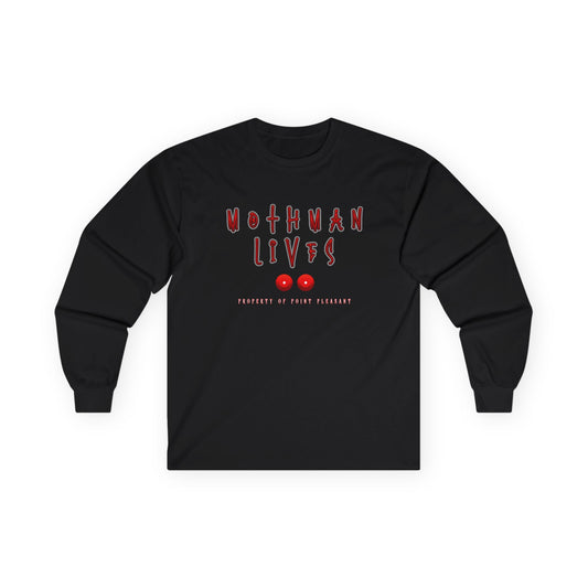 MOTHMAN LIVES Unisex Ultra Cotton Long Sleeve Tee