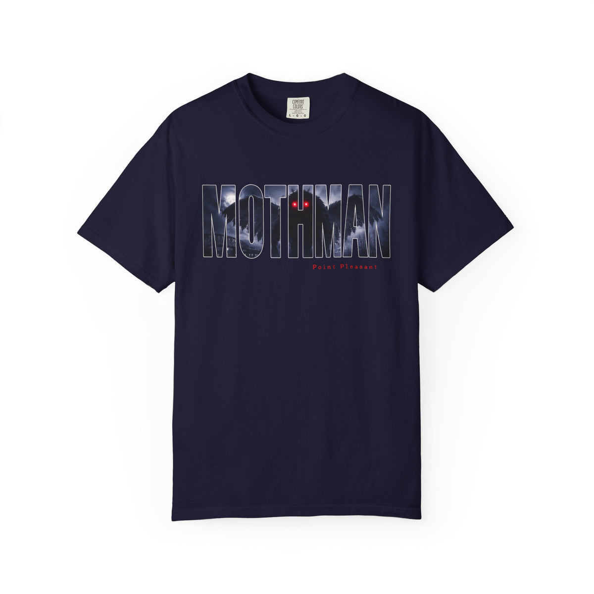 MOTHMAN LURKS Unisex Garment-Dyed T-shirt