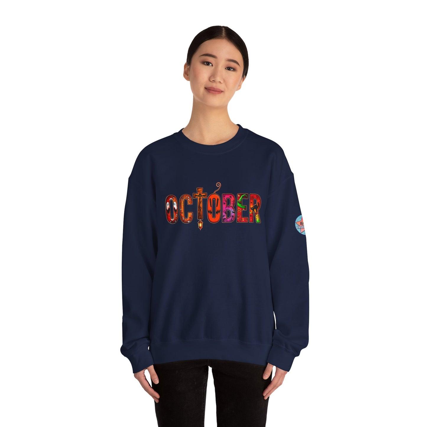 OCTOBER Unisex Heavy Blend™ Crewneck Sweatshirt