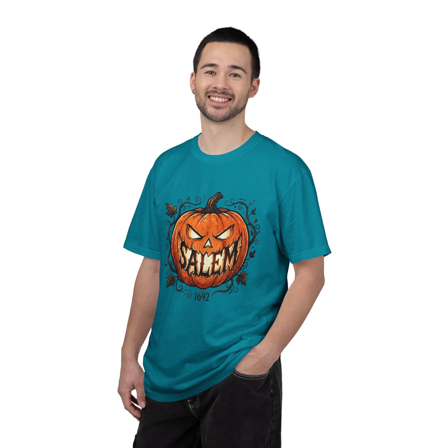 SALEM SMILE Unisex Garment-Dyed T-shirt