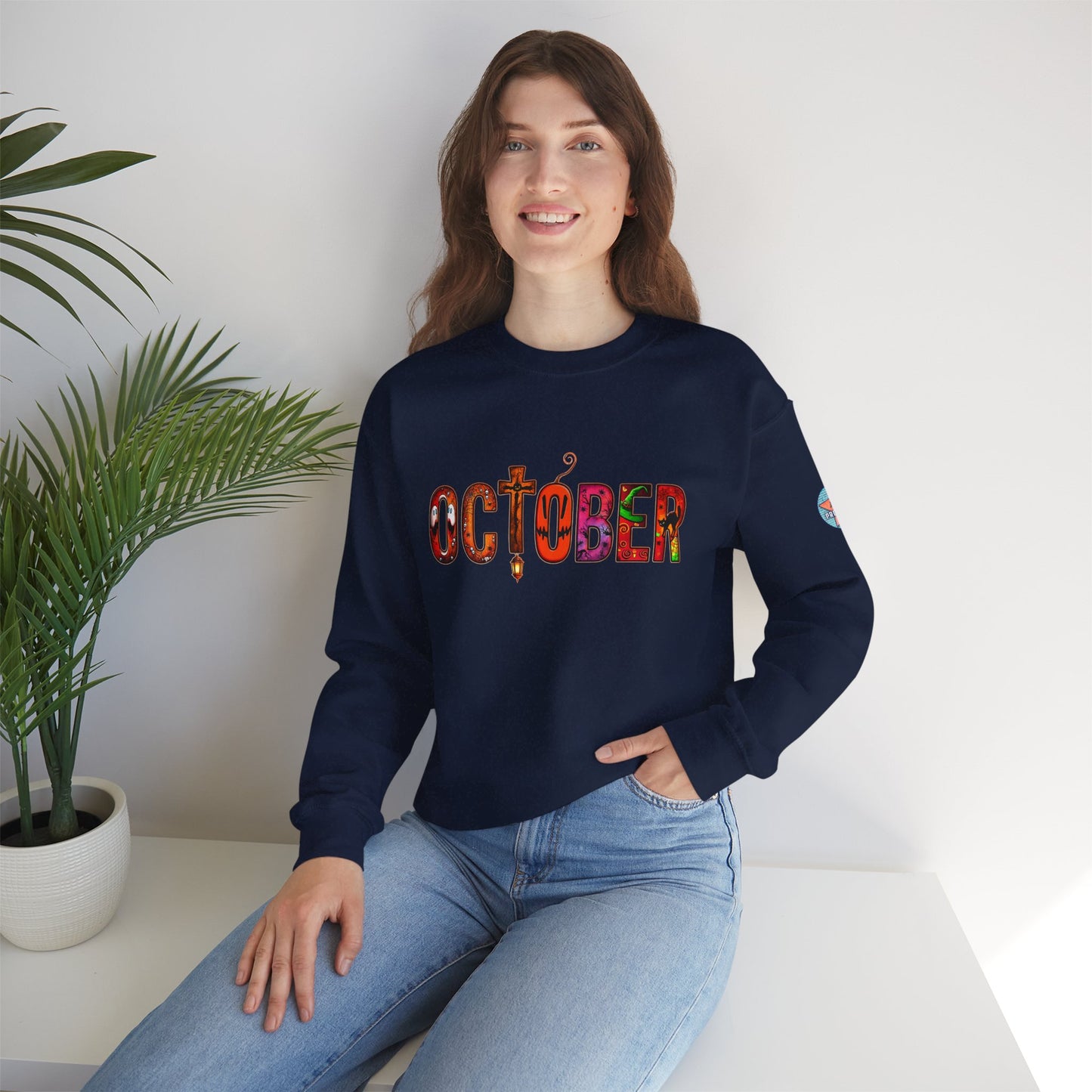 OCTOBER Unisex Heavy Blend™ Crewneck Sweatshirt