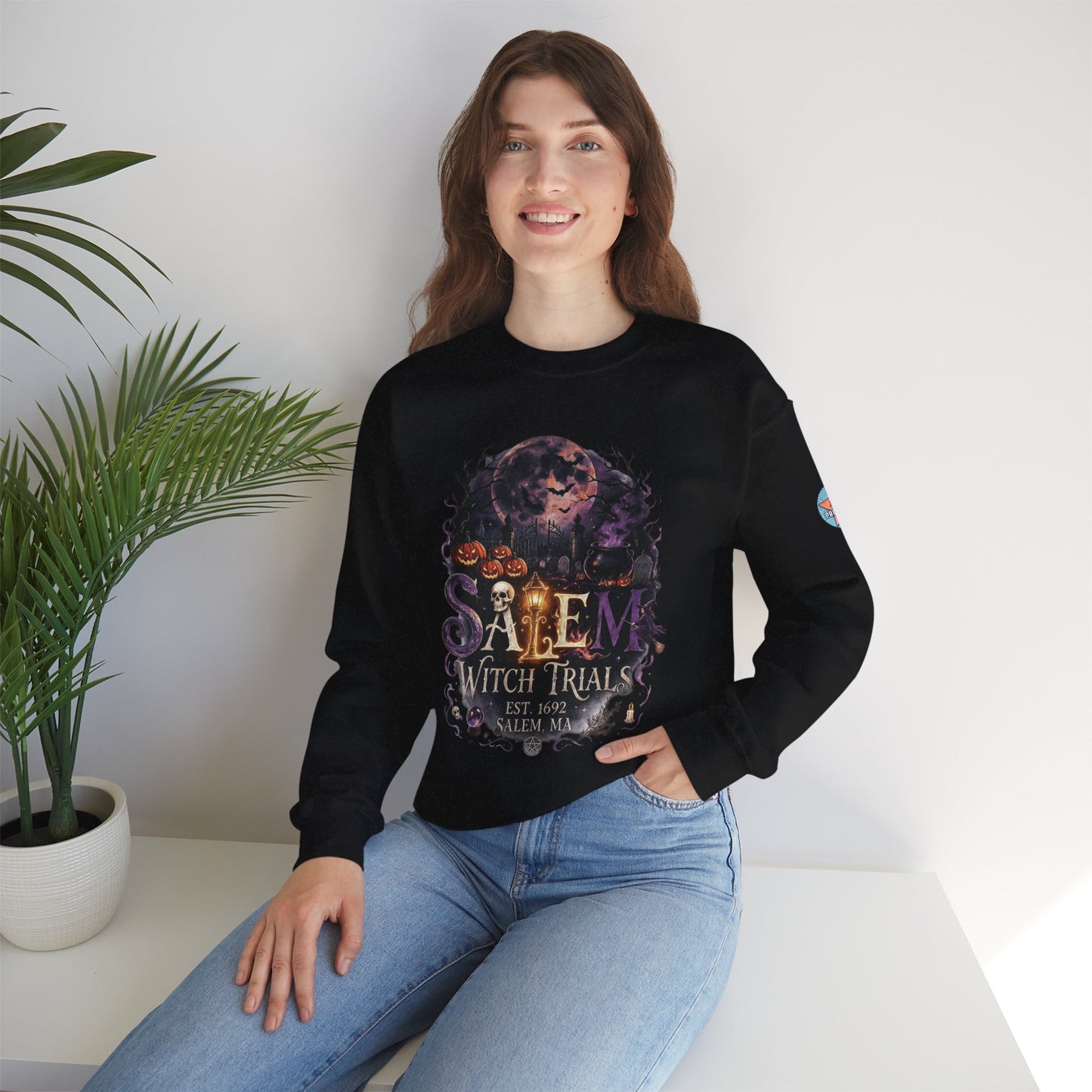 SALEM WITCH TRIALS Unisex Heavy Blend™ Crewneck Sweatshirt