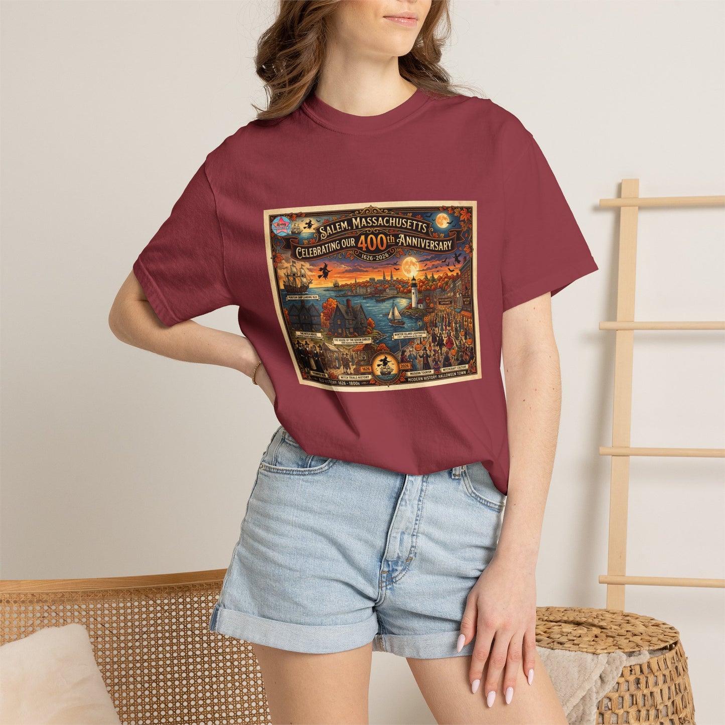 Salem 400 Unisex Garment-Dyed T-shirt