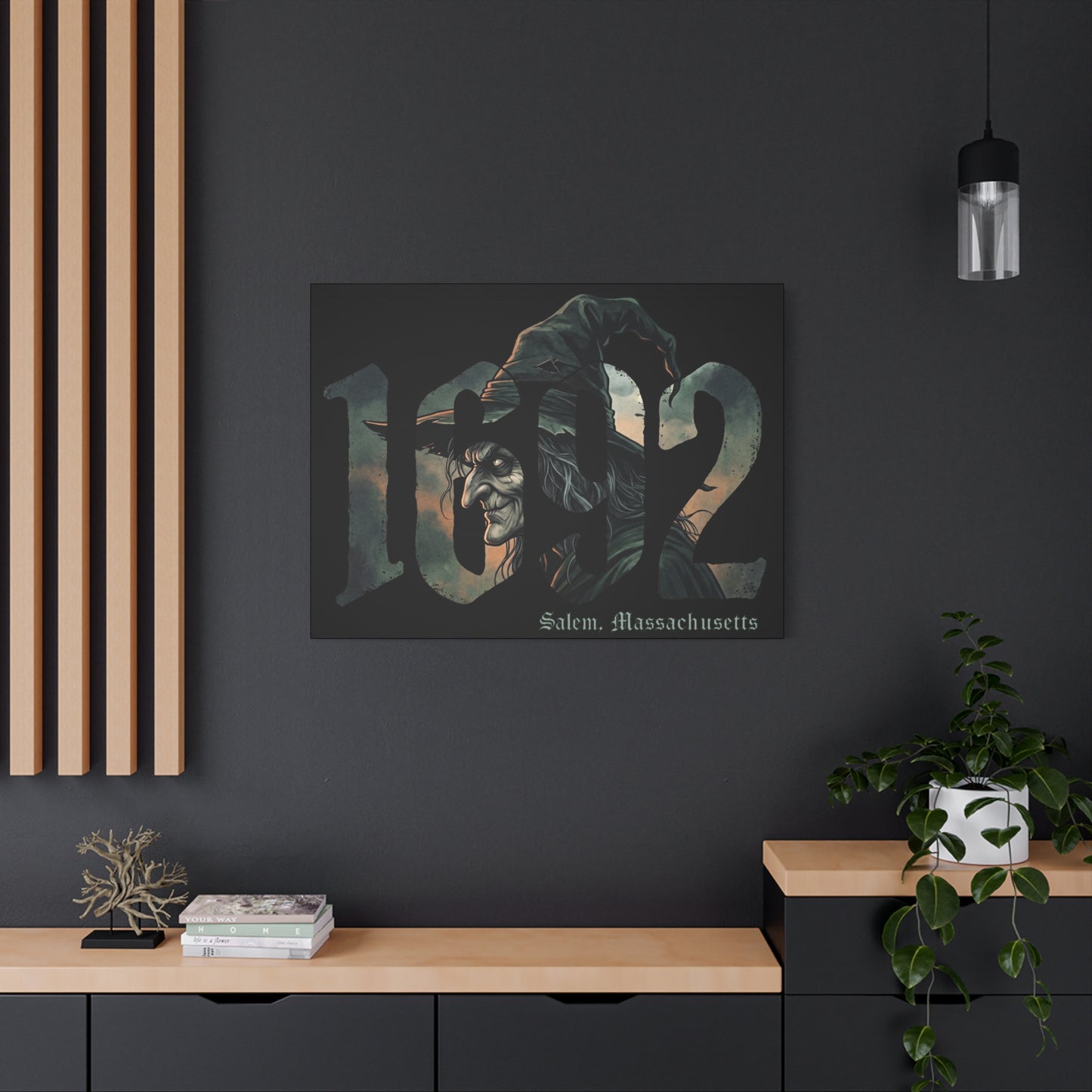 1692 Witch Matte Canvas, Stretched, 1.25"
