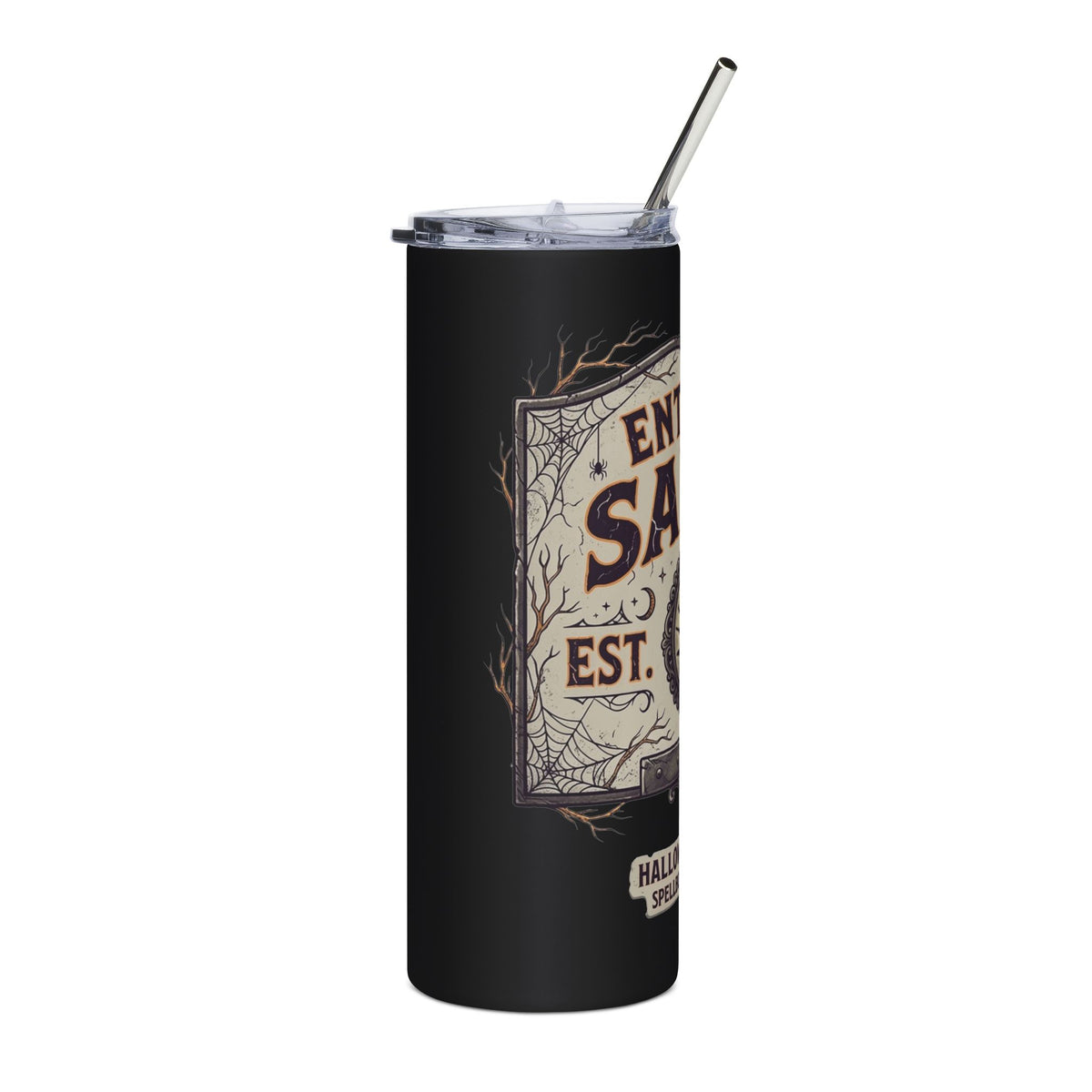 Spooky Entering Salem Stainless Steel Tumbler, 20oz