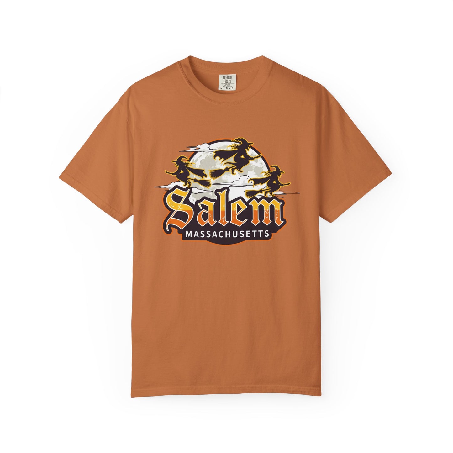 SALEM LOGO Unisex Garment-Dyed T-shirt