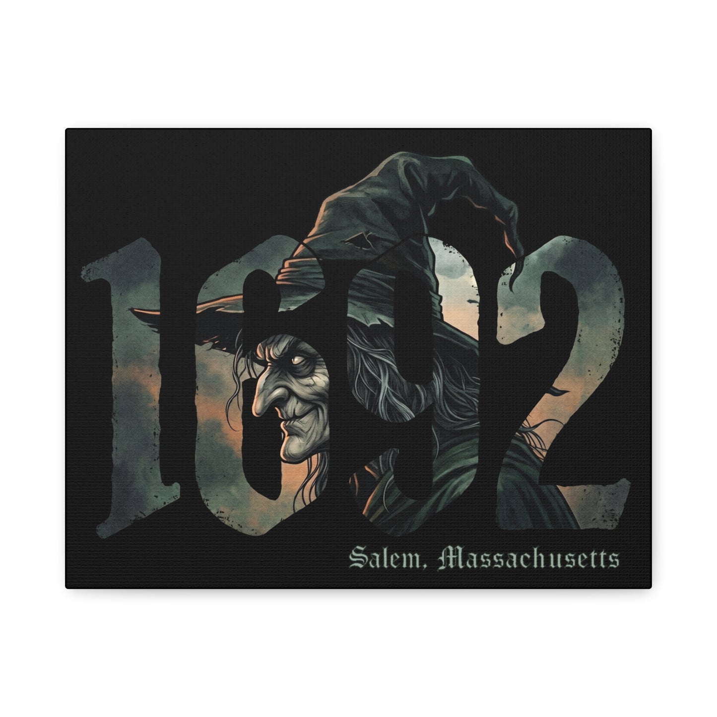 1692 Witch Matte Canvas, Stretched, 1.25"
