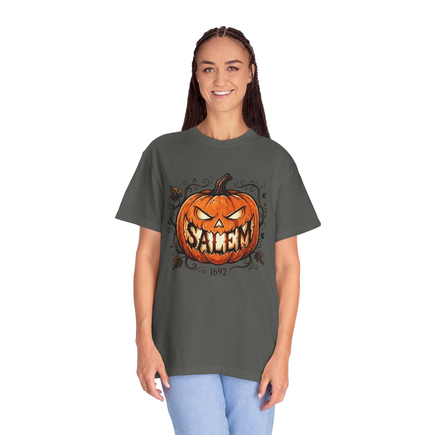 SALEM SMILE Unisex Garment-Dyed T-shirt