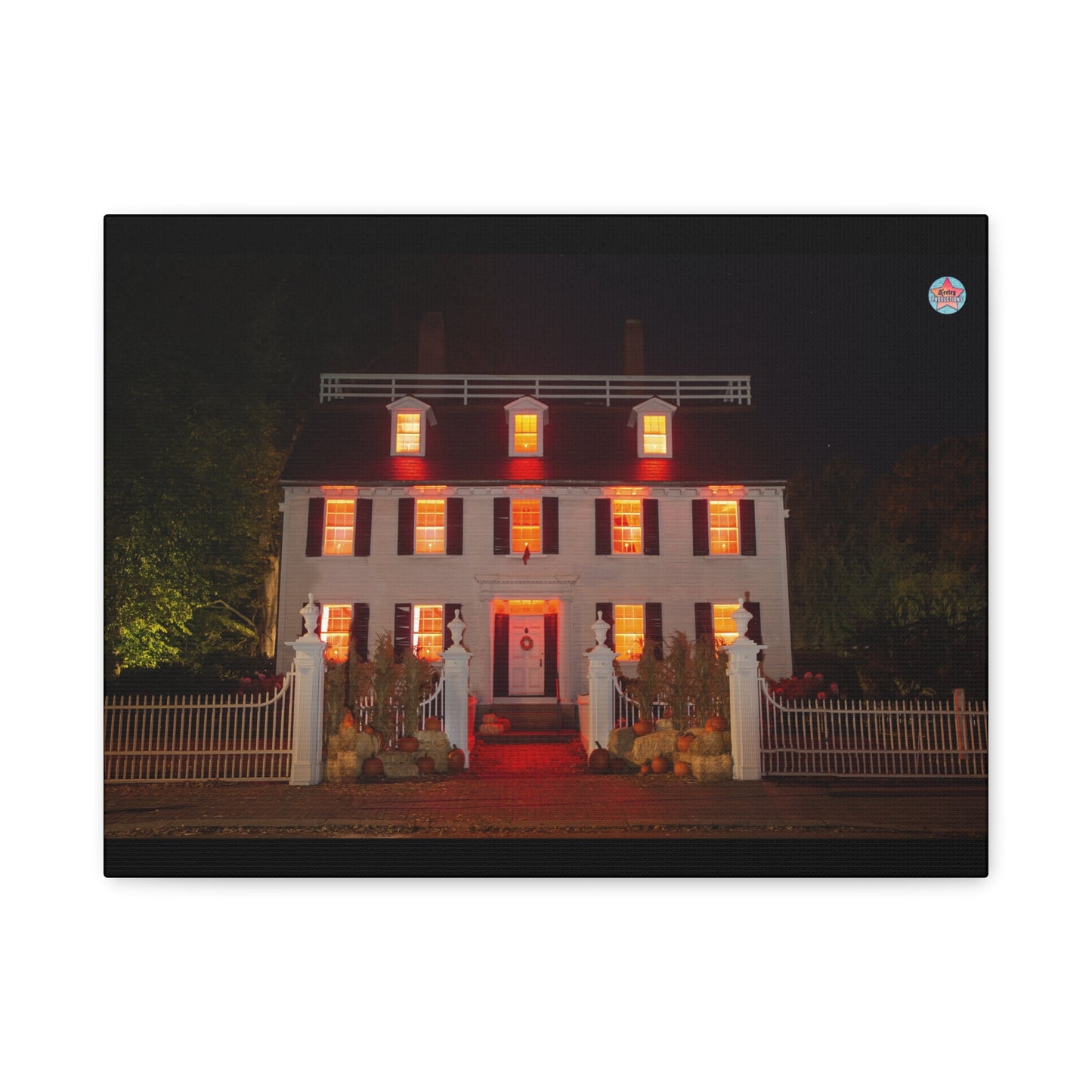 Allison's House - Ropes Mansion 1 Matte Canvas, Stretched, 1.25"