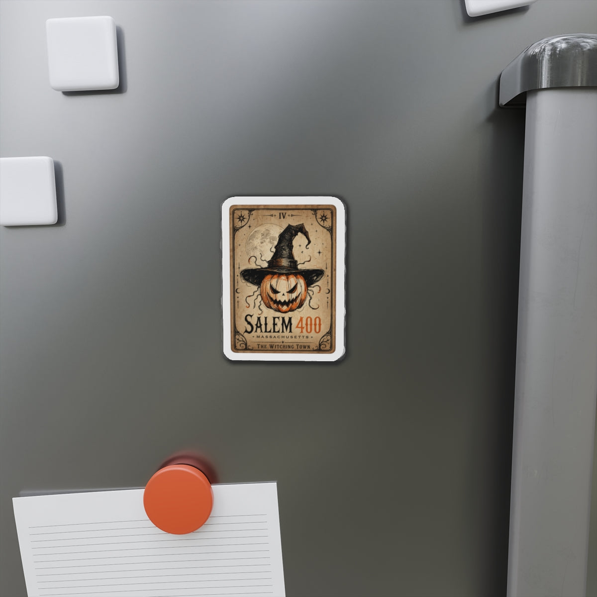 PUNKIN TAROT Die-Cut Magnets – alternate view | SalemFootsteps