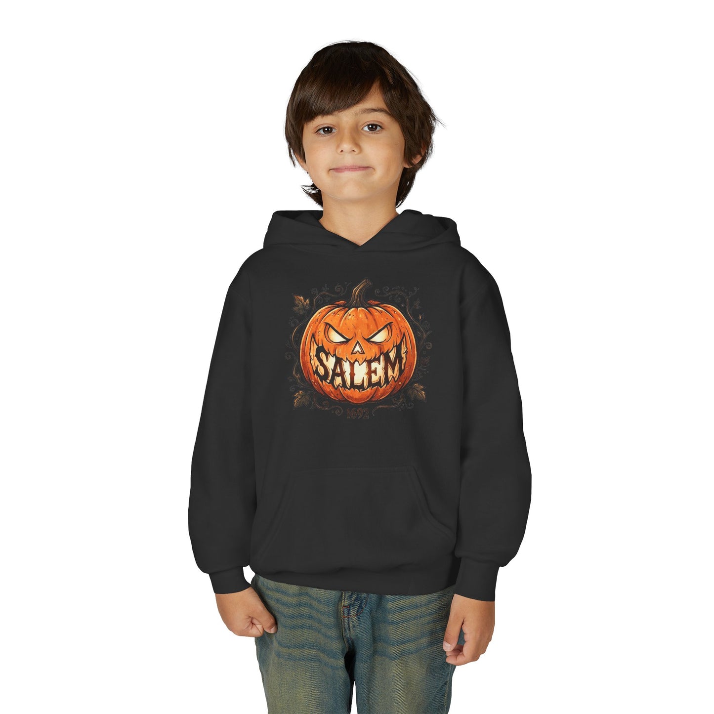 SALEM SMILE Youth Heavy Blend Hooded Sweatshirt