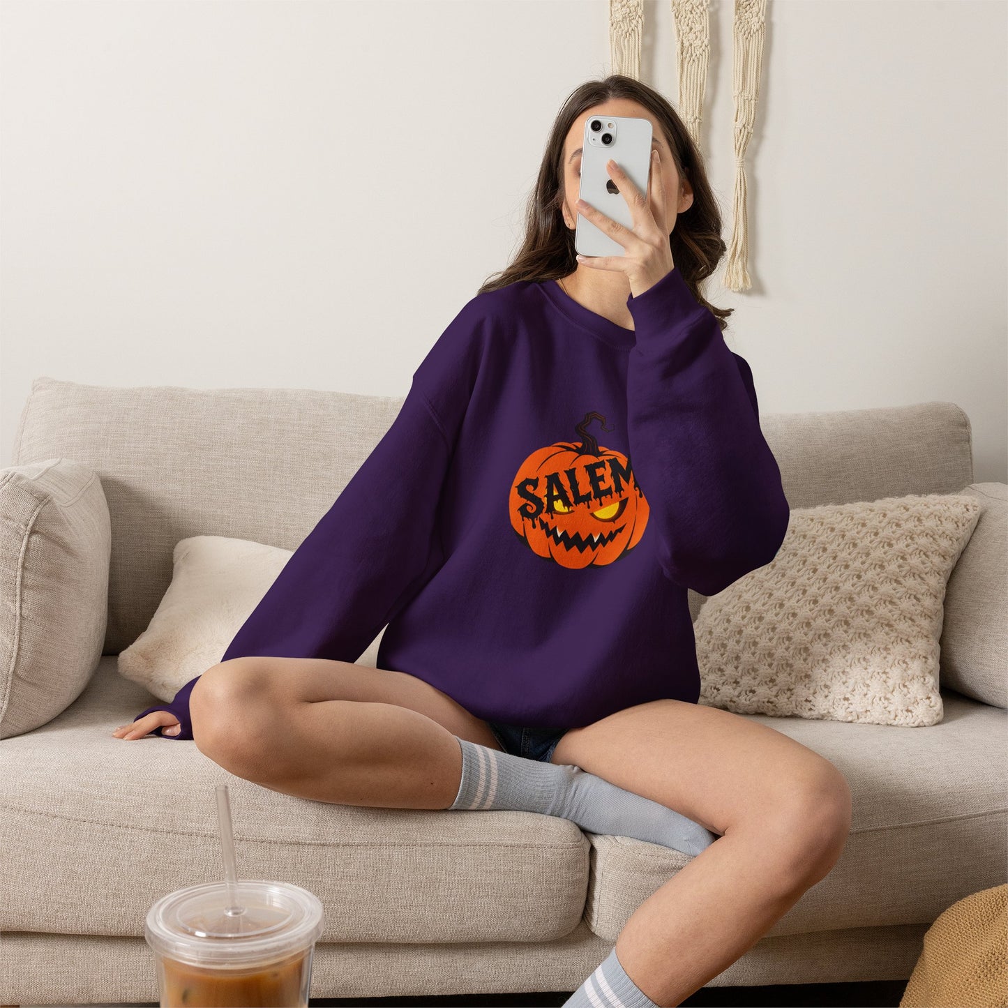SALEM HALLOWEEN - Unisex Heavy Blend™ Crewneck Sweatshirt