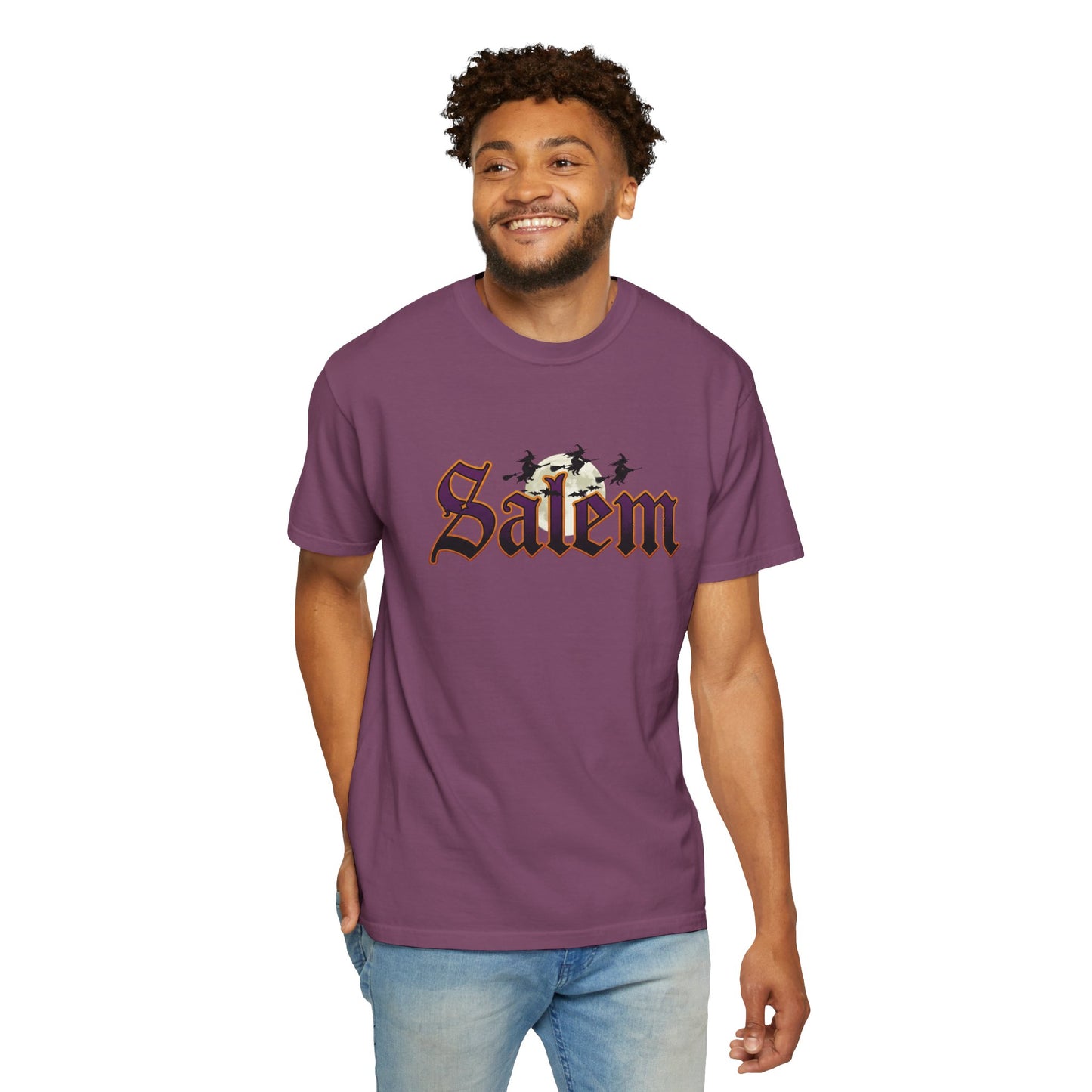 SALEM WTICHES Unisex Garment-Dyed T-shirt