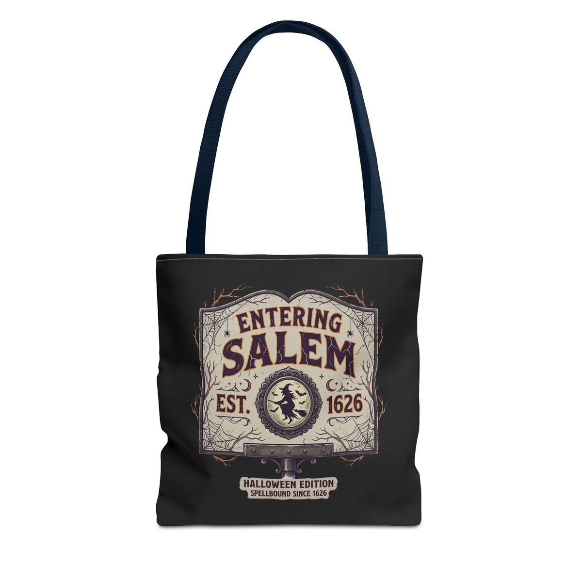 Spooky Entering Salem Tote Bag (AOP)