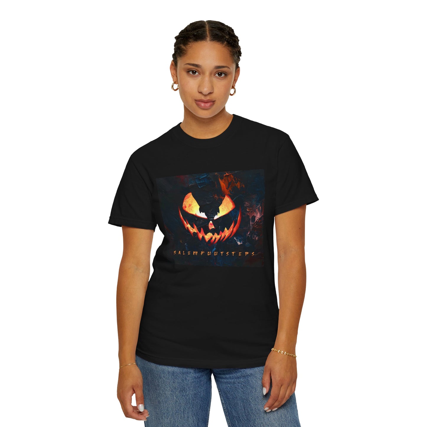 MIDNIGHT PUMPKIN Unisex Garment-Dyed T-shirt