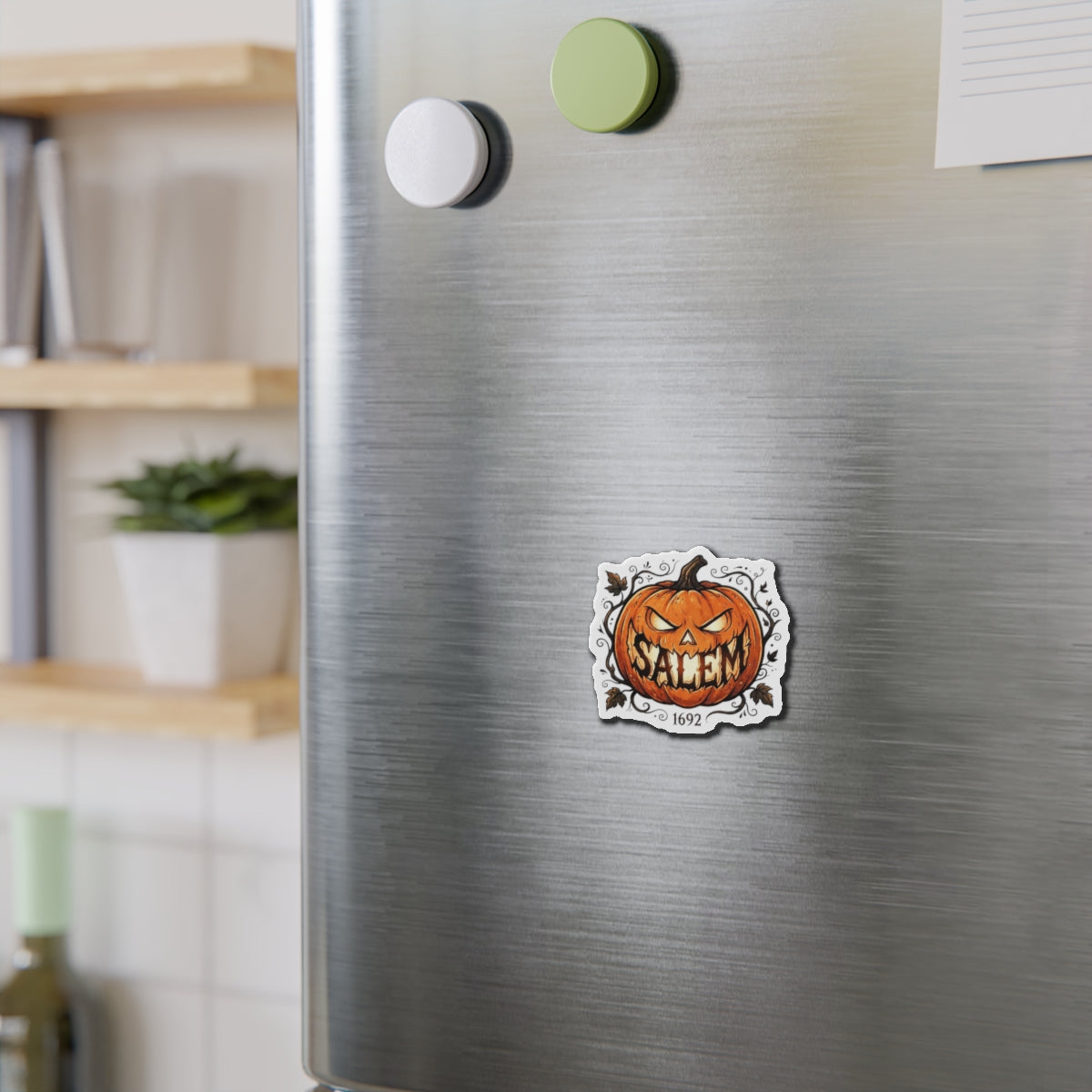 SALEM SMILE Die-Cut Magnets