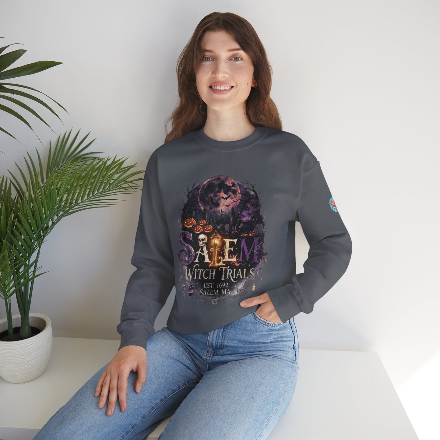 SALEM WITCH TRIALS Unisex Heavy Blend™ Crewneck Sweatshirt