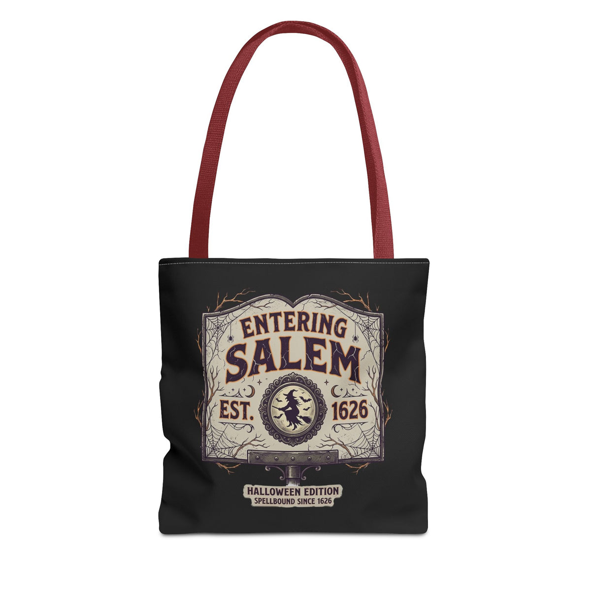 Spooky Entering Salem Tote Bag (AOP)