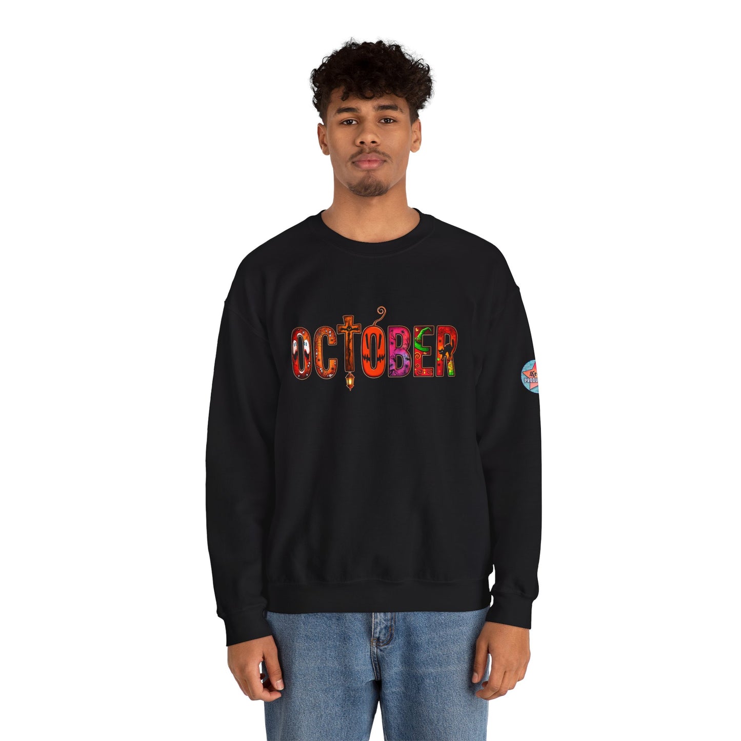 OCTOBER Unisex Heavy Blend™ Crewneck Sweatshirt
