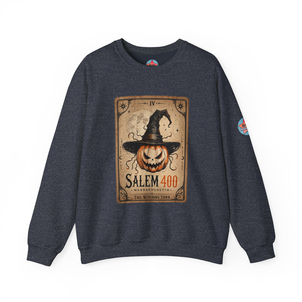 PUNKIN TAROT Unisex Heavy Blend™ Crewneck Sweatshirt – alternate view | SalemFootsteps