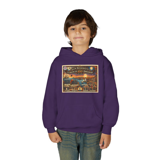 SALEM 400 Youth Heavy Blend Hooded Sweatshirt (More Colors)