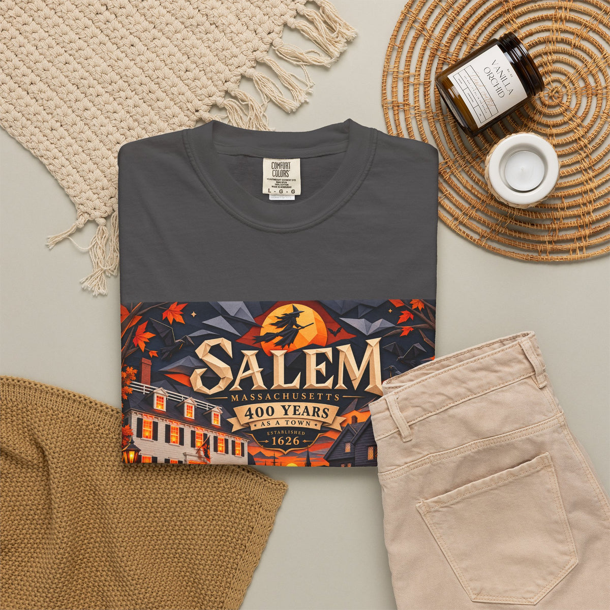 Salem 400 Forever - Unisex Garment-Dyed T-shirt