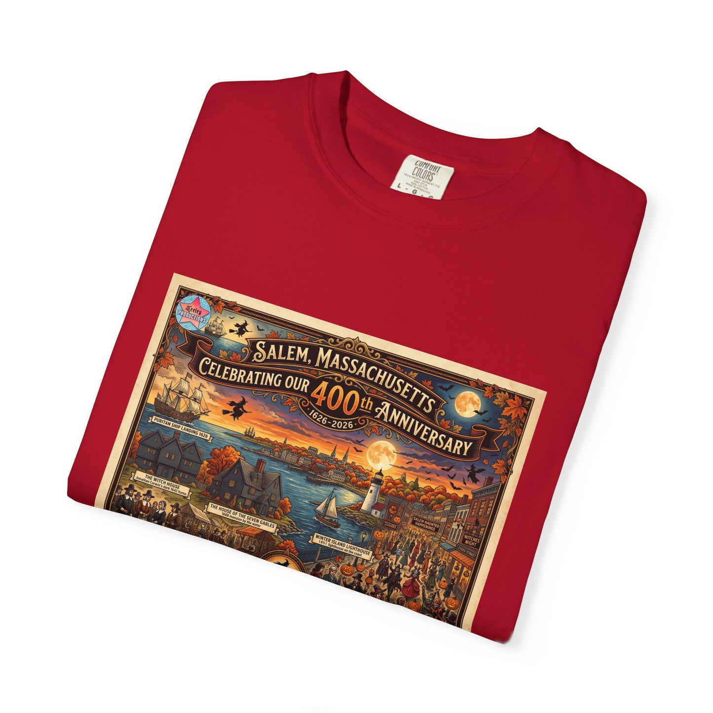 Salem 400 Unisex Garment-Dyed T-shirt