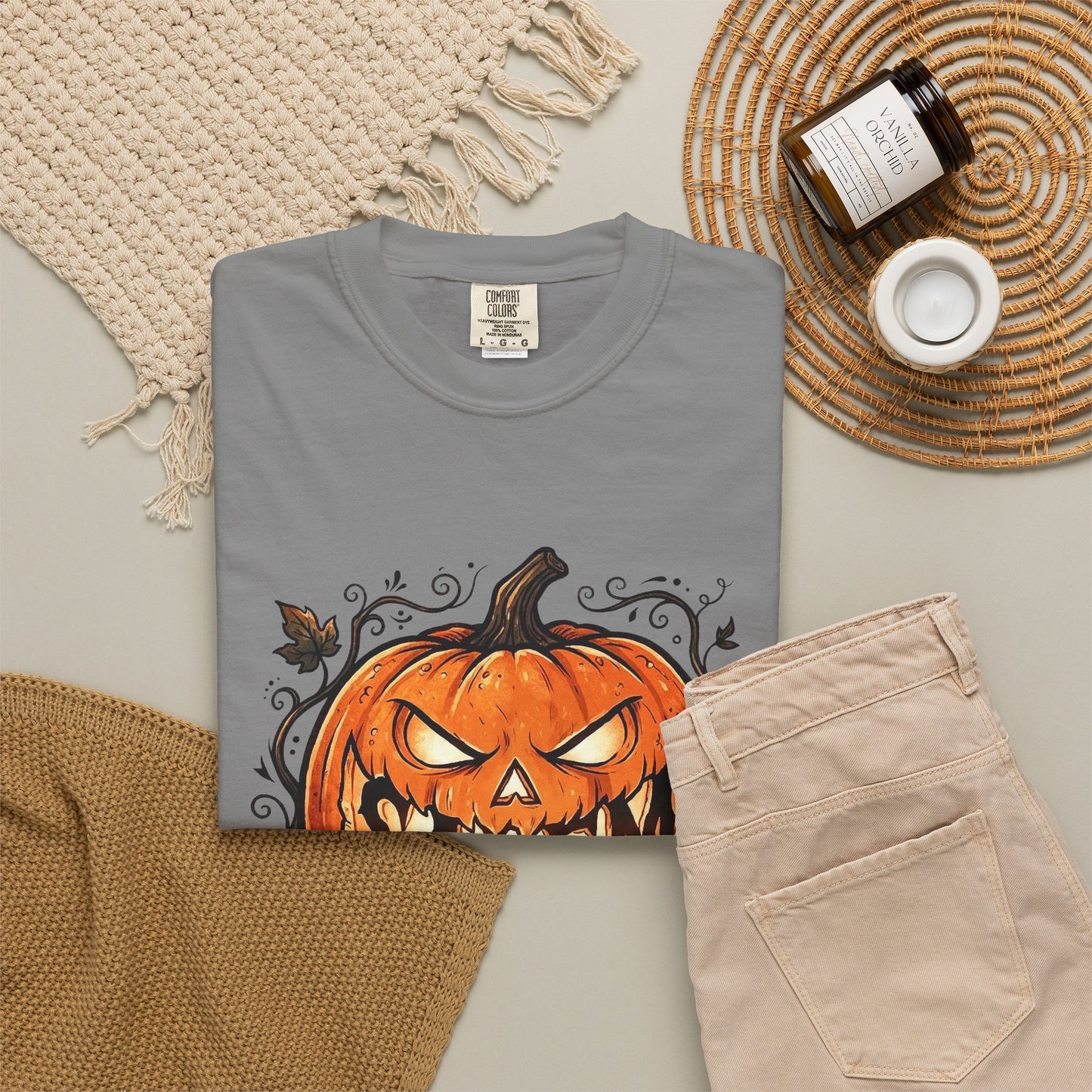 SALEM SMILE Unisex Garment-Dyed T-shirt