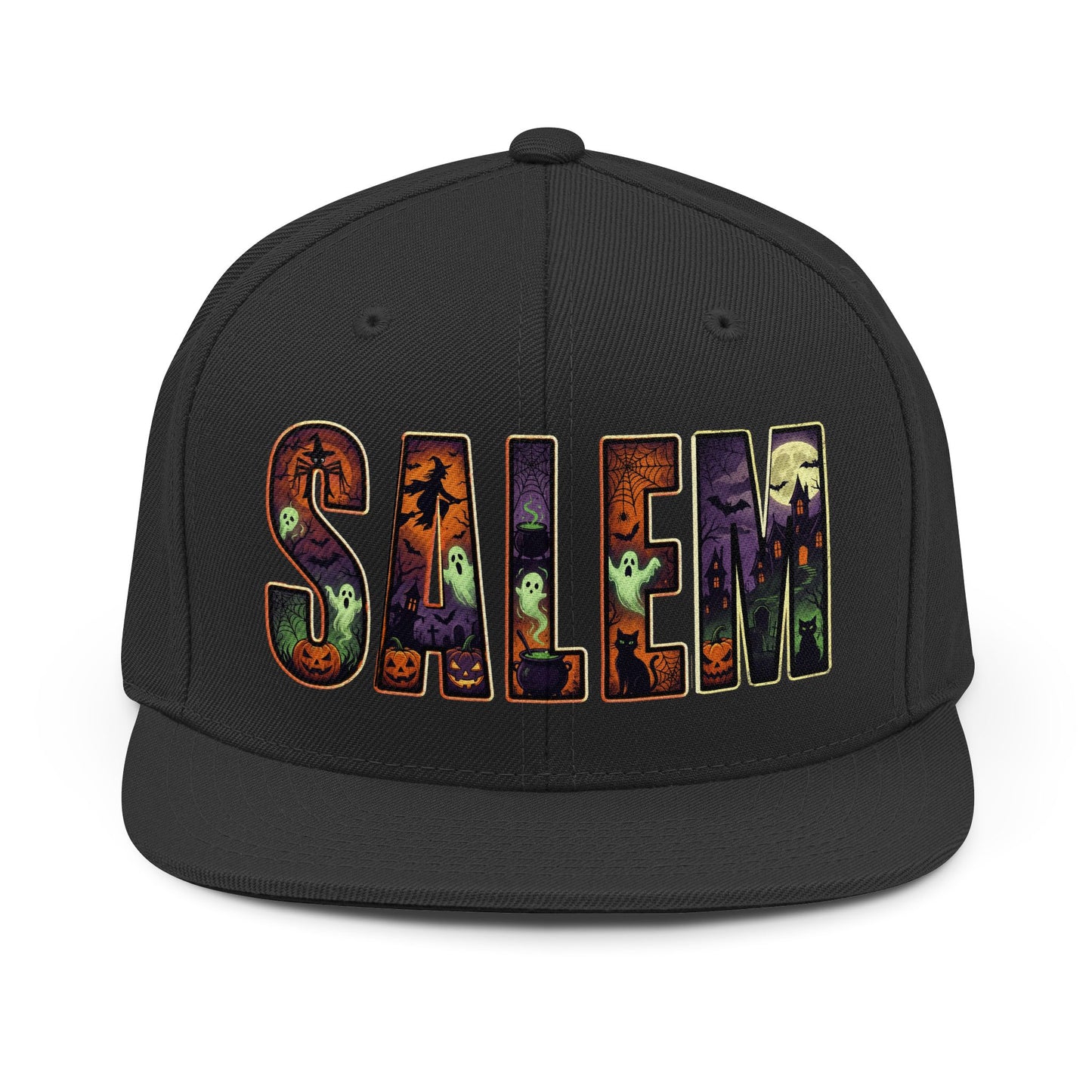 SALEM Spooky Unisex Snapback Hat