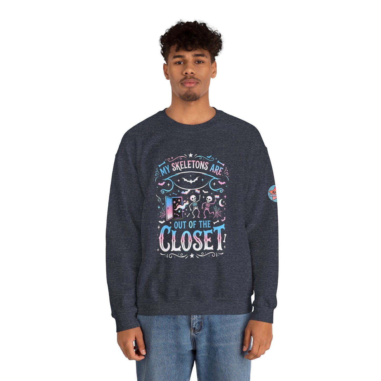 TRANS PRIDE Unisex Heavy Blend™ Crewneck Sweatshirt