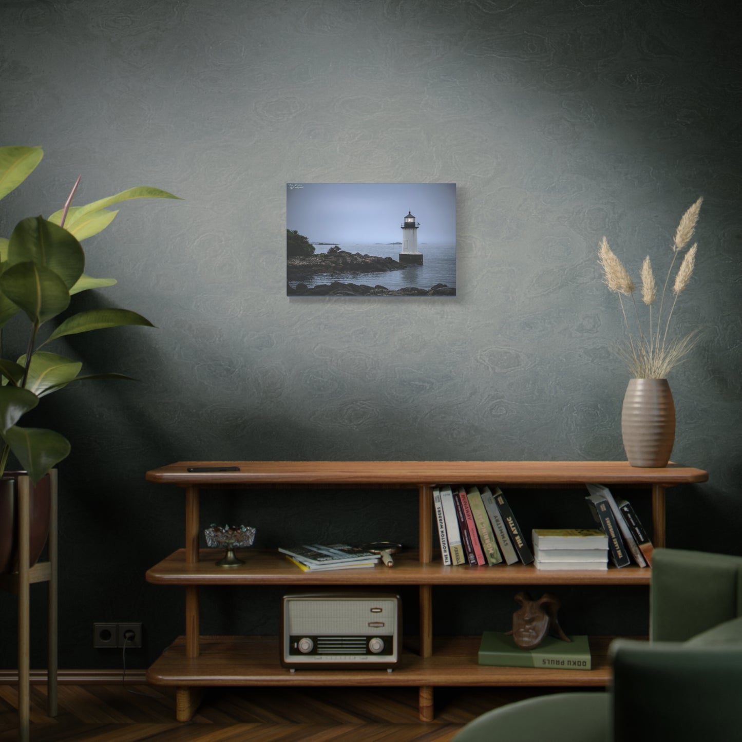 Winter Island Light - Matte Canvas, Stretched, 1.25"