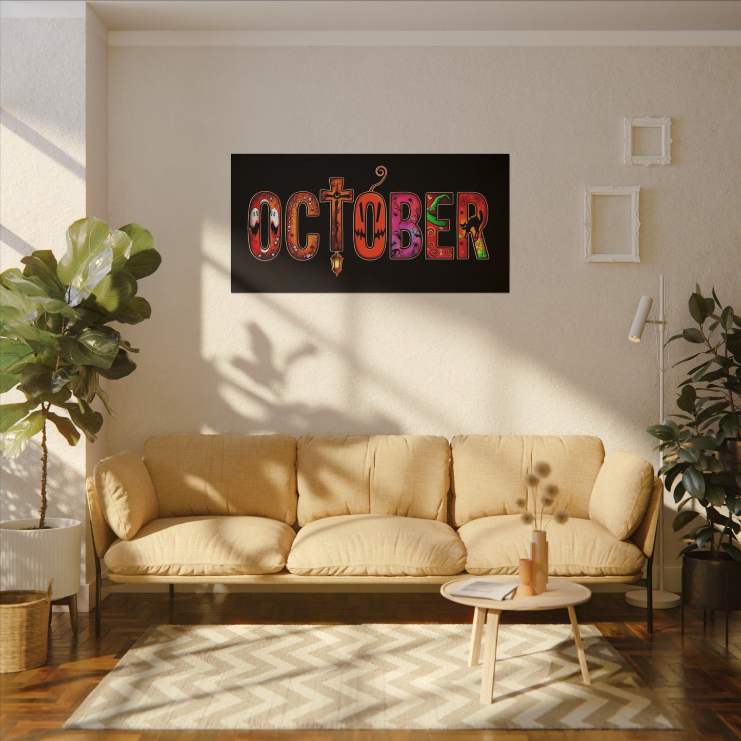OCTOBER Matte Canvas, Stretched, 0.75" (Multi-Size)