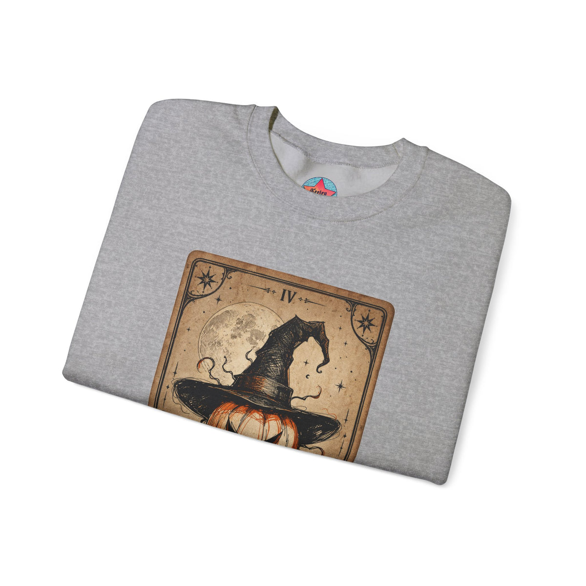 PUNKIN TAROT Unisex Heavy Blend™ Crewneck Sweatshirt – alternate view | SalemFootsteps