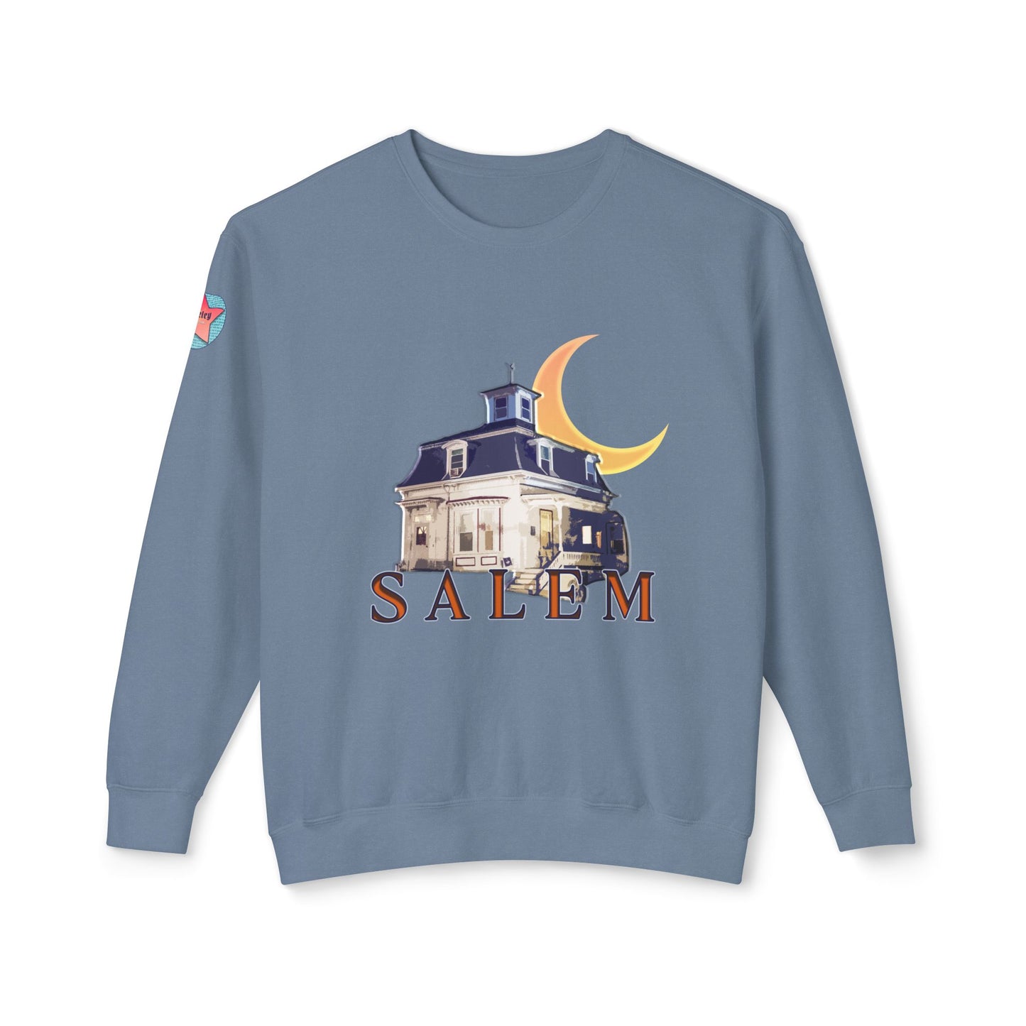 SALEM HOUSE Unisex Lightweight Crewneck Sweatshirt