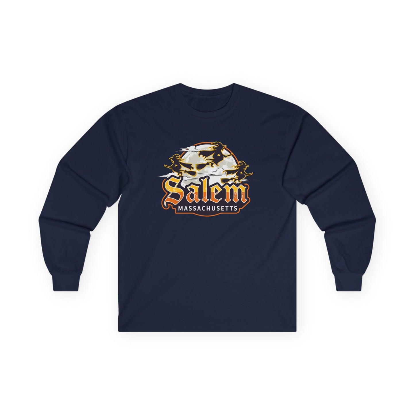 Salem Logo Long Sleeve Tee (Mult Colors)