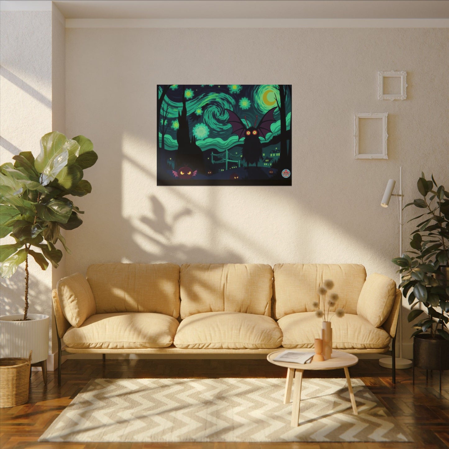 Mothy Night Canvas (Multi-Size)