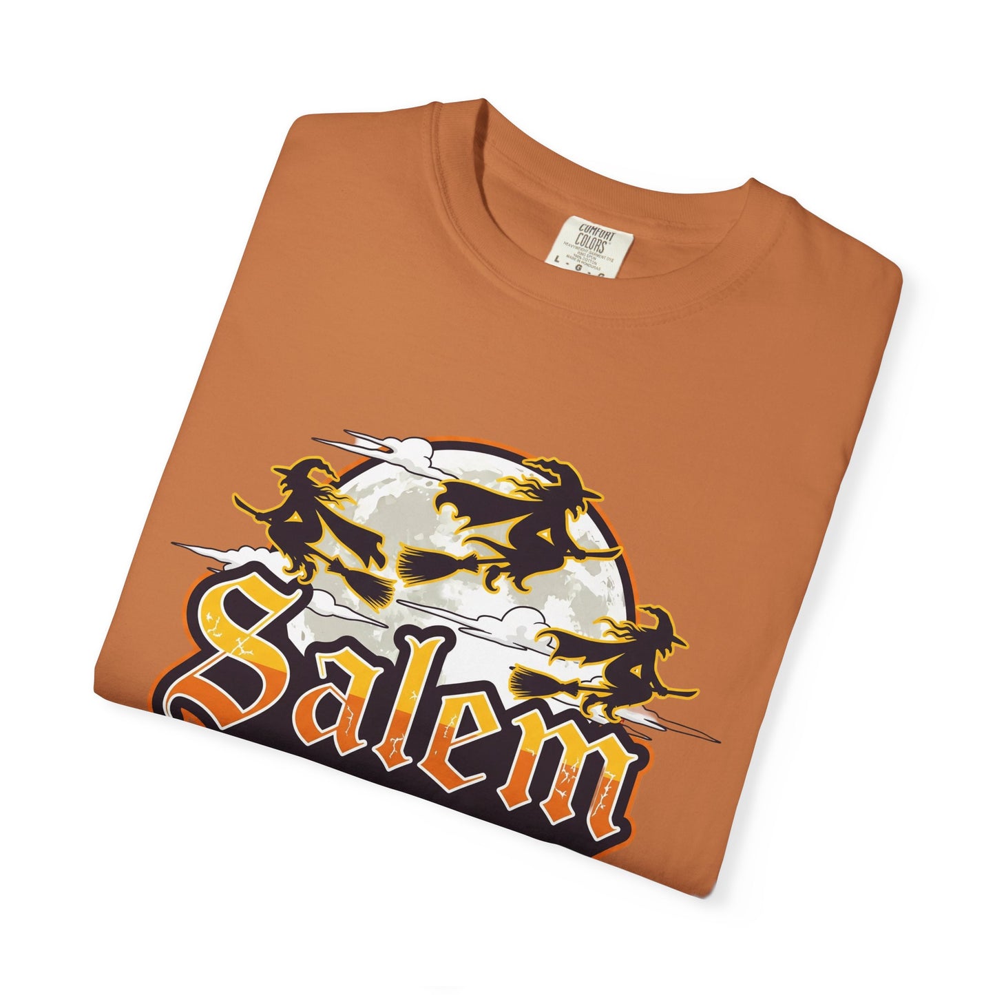 SALEM LOGO Unisex Garment-Dyed T-shirt
