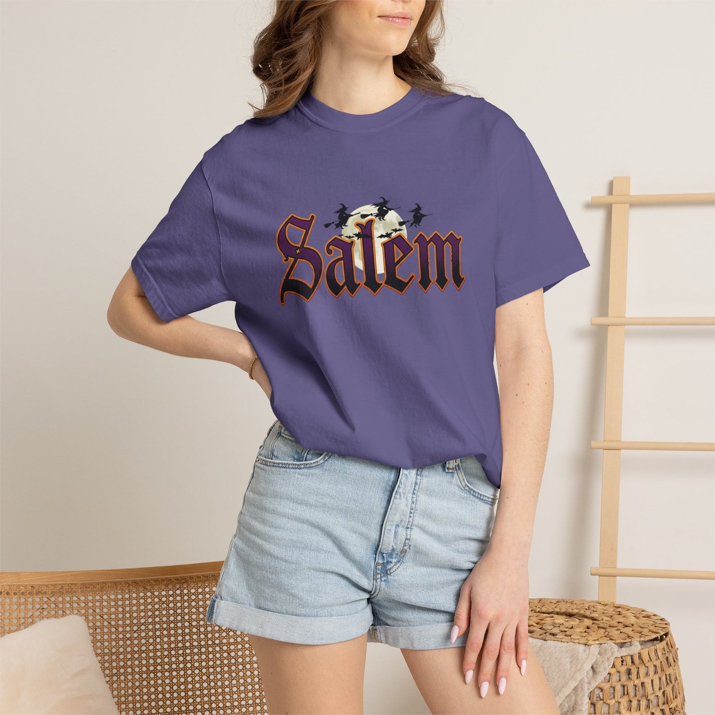 SALEM WTICHES Unisex Garment-Dyed T-shirt