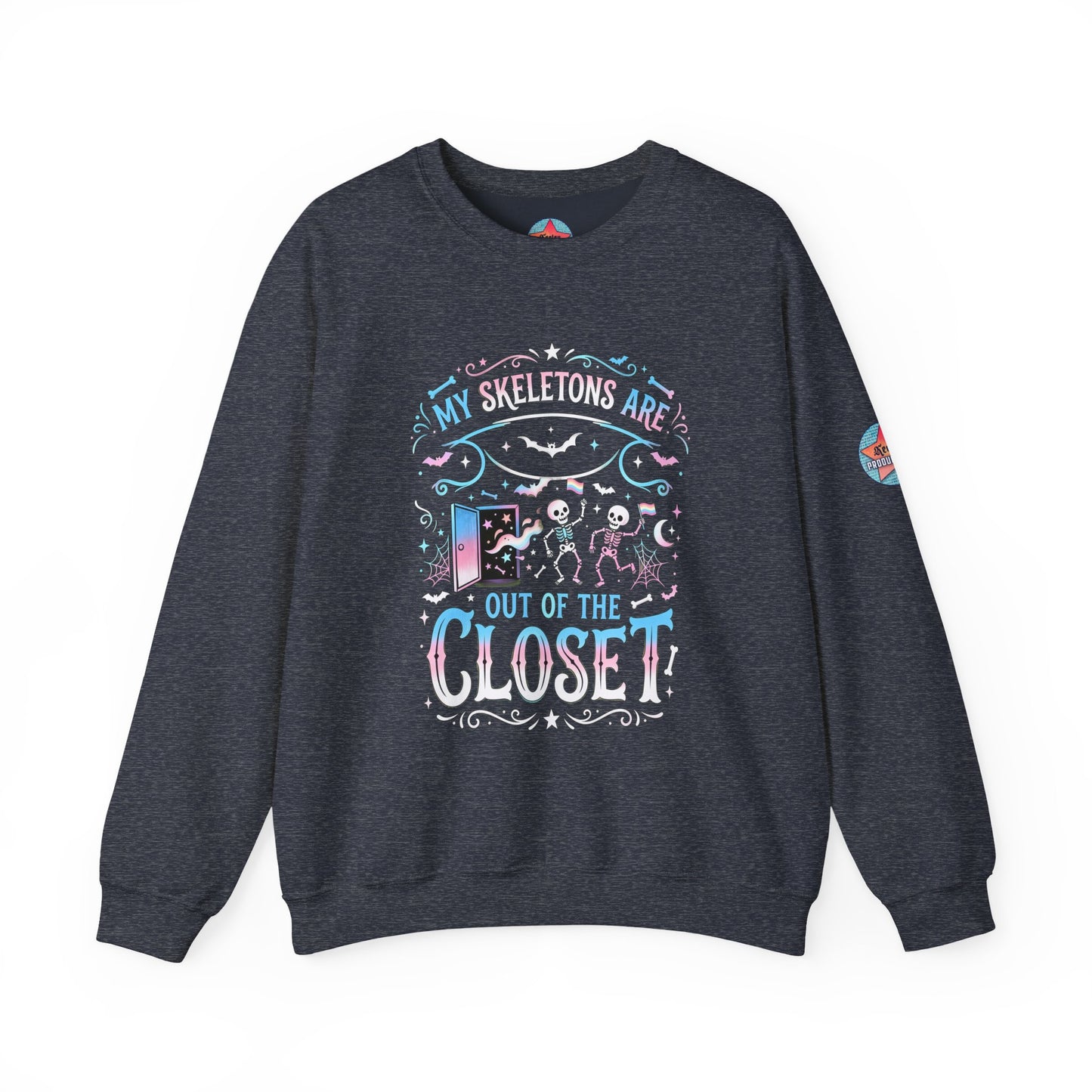 TRANS PRIDE Unisex Heavy Blend™ Crewneck Sweatshirt