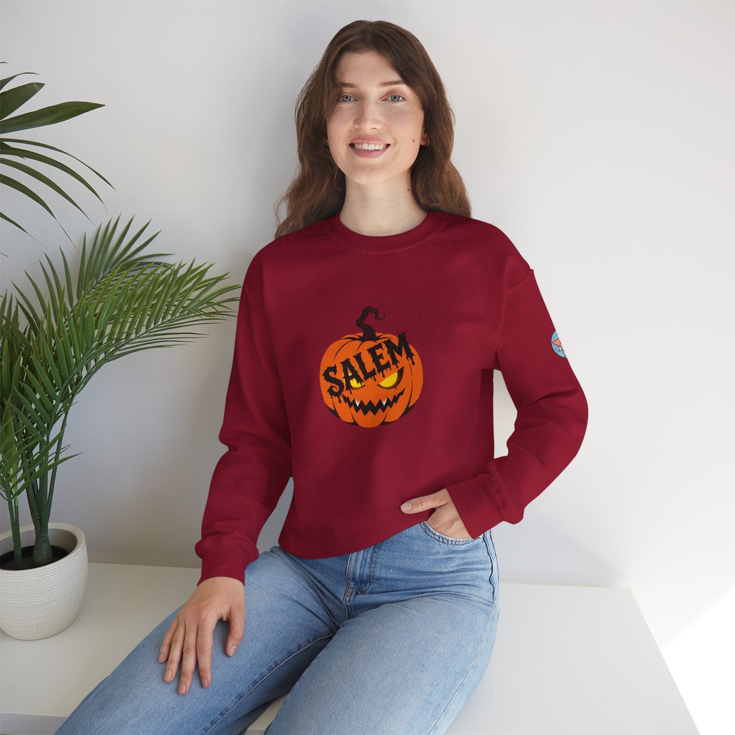 SALEM HALLOWEEN - Unisex Heavy Blend™ Crewneck Sweatshirt