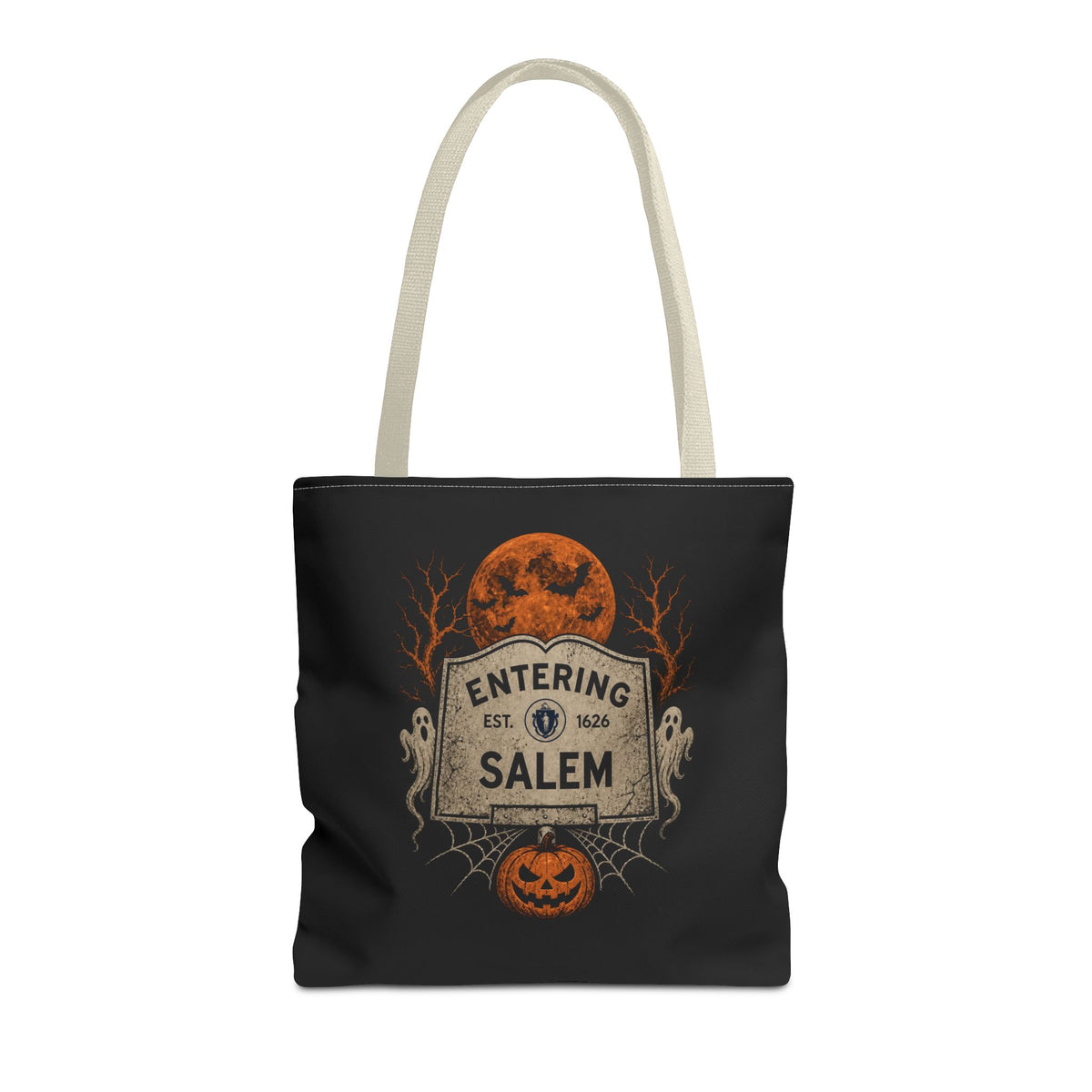 Halloween Entering Salem Tote Bag (AOP)