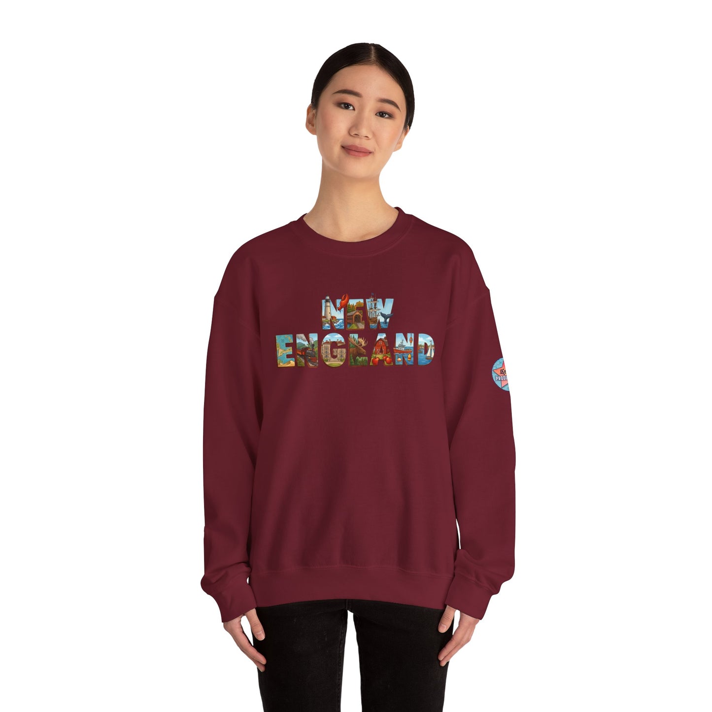 NEW ENGLAND Unisex Heavy Blend™ Crewneck Sweatshirt
