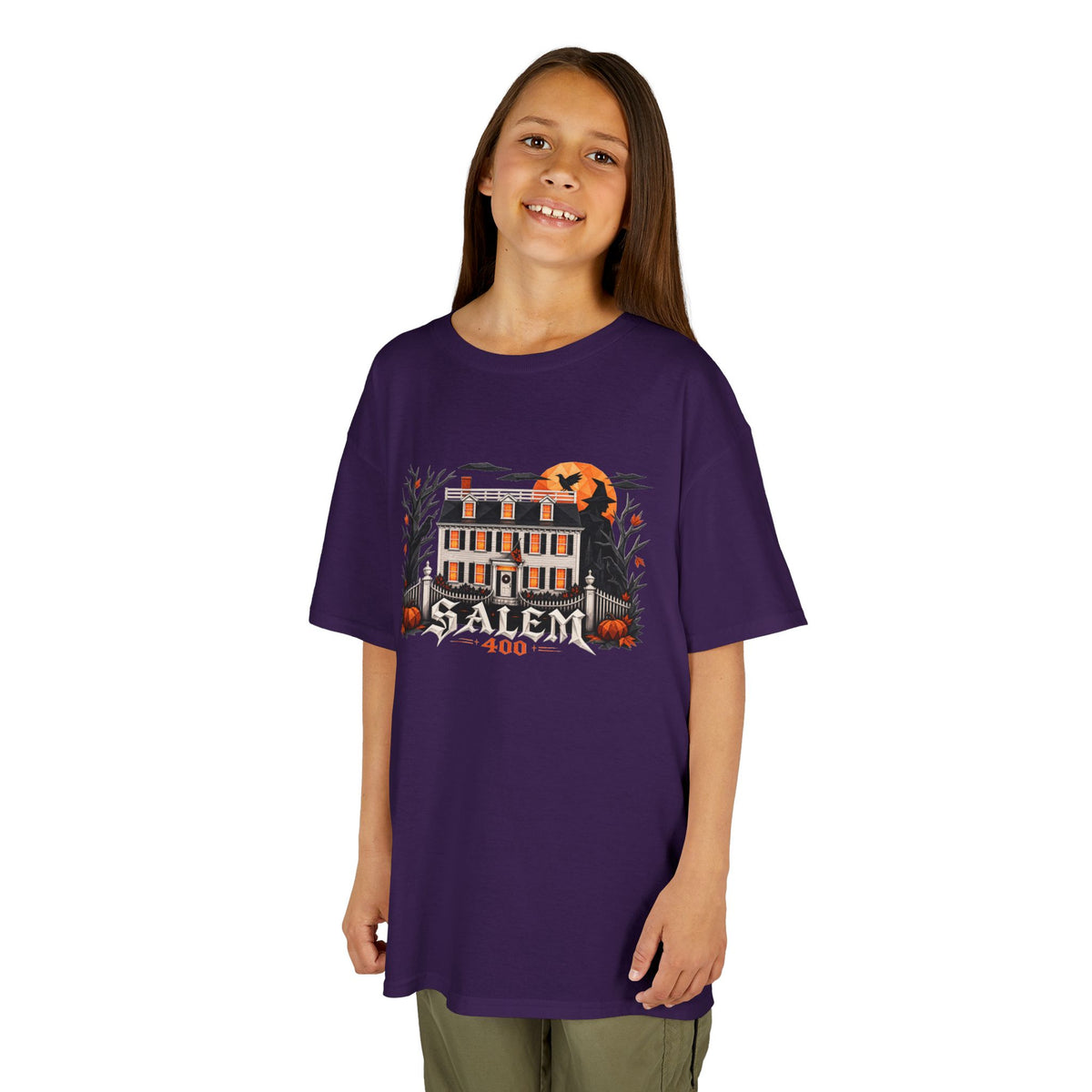 Salem 400 Ropes Mansion - Kids Heavy Cotton™ Tee