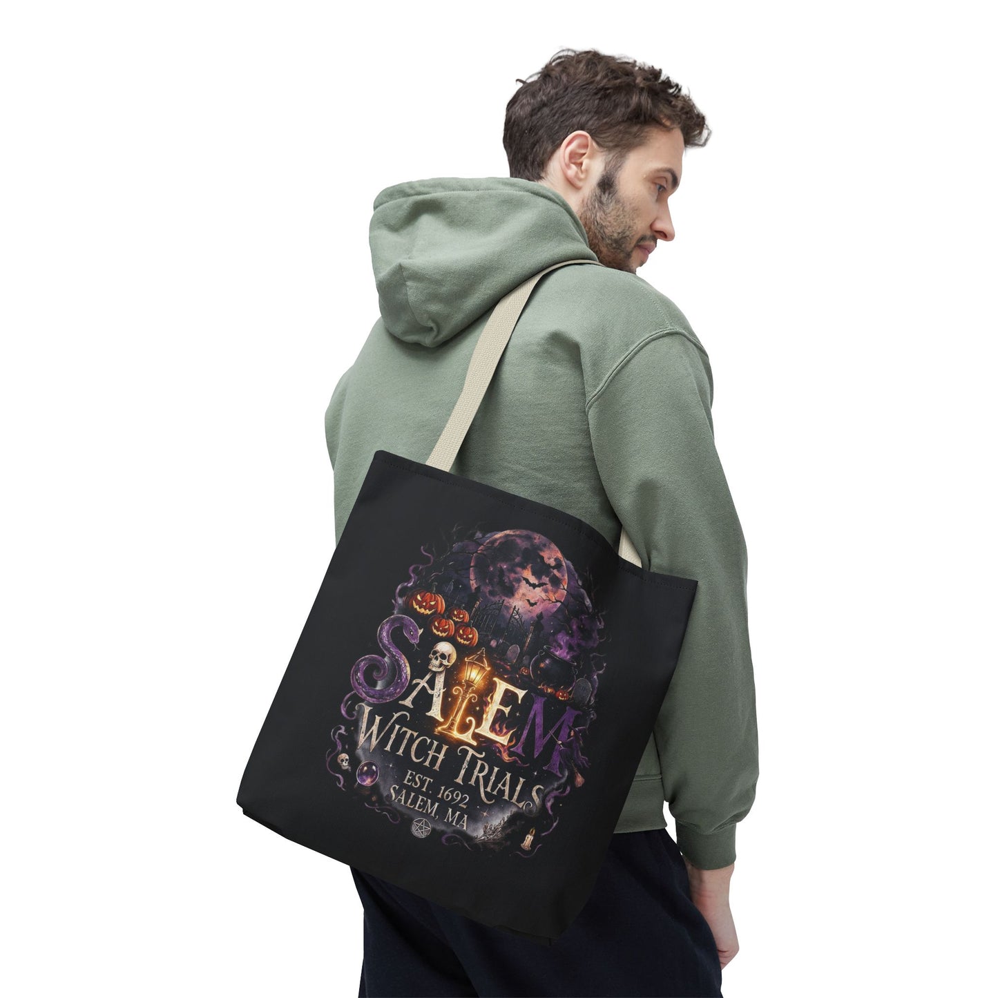 SALEM WITCH TRIALS Tote Bag (AOP)