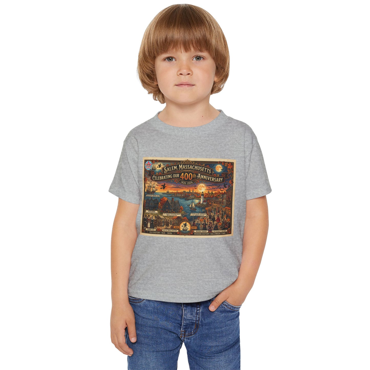Salem 400 Heavy Cotton™ Toddler Tshirt