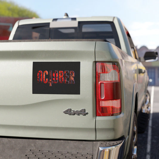 HORROR OCTOBER - Car Magnets