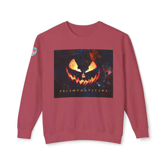 MIDNIGHT HALLOWEEN Unisex Lightweight Crewneck Sweatshirt