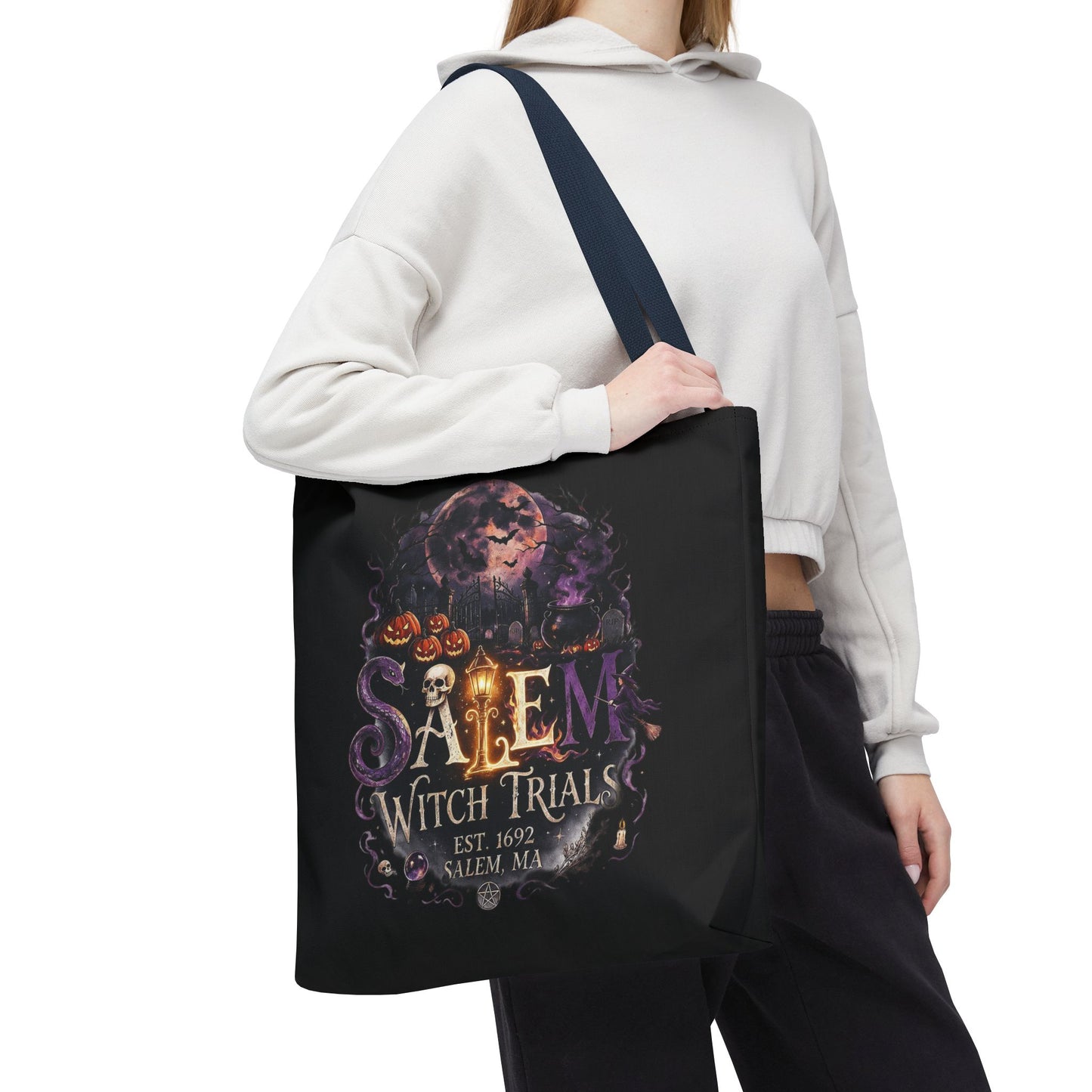 SALEM WITCH TRIALS Tote Bag (AOP)