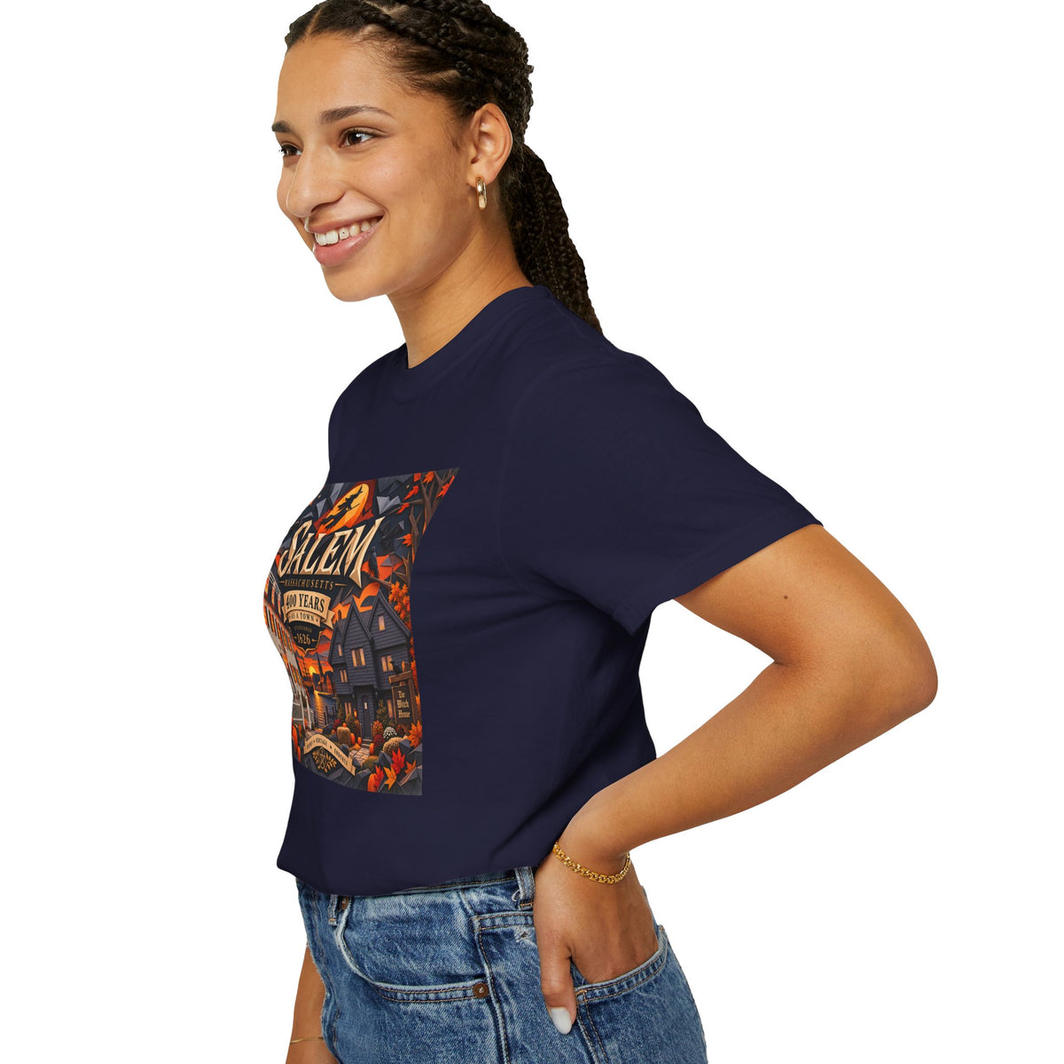 Salem 400 Forever - Unisex Garment-Dyed T-shirt
