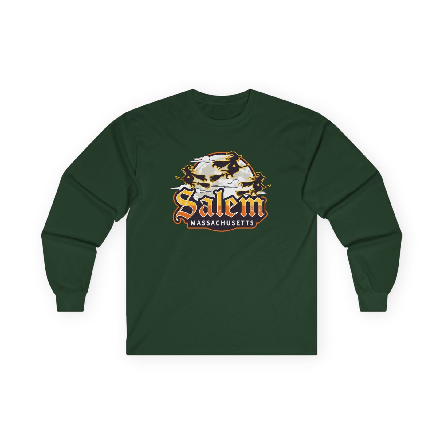 Salem Logo Long Sleeve Tee (Mult Colors)